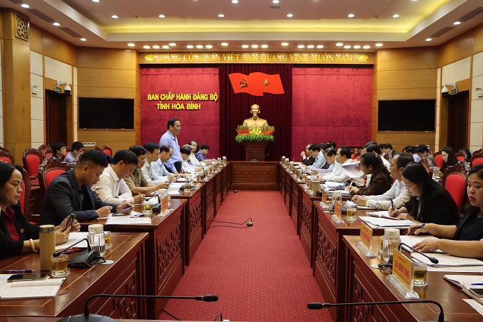 Trung ương Hội NCT Việt Nam làm việc với Tỉnh ủy Hòa Bình